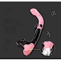 Pikkukuva 3 / 5: Sukellusnaamari Snorkkeliputkisarja Set Uimalasit Snorkkelivarusteet Kuivaputkella, Musta Puuteri - Perfet