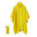 Pikkukuva 1 / 5: Sateenkaappi 3-in-1 Sateenviitta Vedenpitävä Poncho Aikuinen, Uusiokäyttöinen Sateenviitta Aikuinen Vedenpitävä Poncho-Perfet Yellow