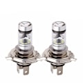 Miniatyrbillede 2 af 6: 2 STK LED Pære Hvid Bil Motorcykel Forlygte High Power 8000K F - Perfet White H4