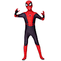 Miniatyrbilde 3 av 7: Spiderman-kostyme for barn Halloween Rollespill Cosplay Jumpsuits - Perfet red 100cm