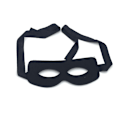 Miniatyrbild 2 av 5: 4 Halloweenmasker Zorro Ögonmask COS Rollspel Zorro Halvmask - Perfekt