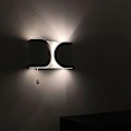 Miniatyrbillede 3 af 5: Flos Foglio LED Væglampe Moderne Sconce Væglampe Indendørs Indretning til Soveværelse Seng Sort Guld Hvid Metal Væglampe - Perfekt Chrome cool white