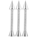 Miniatyrbillede 1 af 5: 3 stk. Blomsternål i aluminiumslegering, bageværktøj, kagepynt, kage sprøjteposeholder, glasur rosenpinde, kagedekorationsværktøj - Perfekt