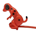 Pikkukuva 1 / 5: Hauska Nyrkkeilevä Koiralaturi Kaapeli Lievittää Stressiä Tehokas Nopea Lataus Älysirulla Type-C/8-Pin/Micro USB Laturijohto-Perfet Orange Type-C