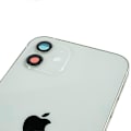 Miniatyrbilde 5 av 5: Kompatibel med iPhone 12 6.1 tommer Bak Batteri Deksel + Midtre Ramme + Sideknapper Erstatningsdel - Perfekt Style B
