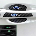 Miniatyrbillede 1 af 5: 8 stk. Lysende Bilskabs Dekaler Høj Strækbar Skål Sticker Velegnet Til-Perfet 1 Ford