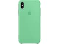Slankt flytende silikon TPU-deksel kompatibelt med Iphone Xs Max-Perfet Mint Green