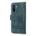 Miniatyrbilde 3 av 4: for Huawei nova Y70 / Y70 Plus / Enjoy 50 BETOPNICE Dobbeltsidig Spenne Lær Telefonveske - Perfekt Green