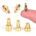 Miniatyrbilde 6 av 6: 5 stk MMCX hun loddetråd kontakt PCB Mount Pin IE800 DIY o - Perfet Bronze 6.3x4.76mm
