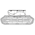 Miniatyrbillede 5 af 5: Amber 3 LED til Ford Ranger Raptor 2019-2021 Style Grill Lys Kit til Raptor Grills 19rr Plug and Play-Perfekt