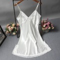 Miniatyrbild 5 av 8: Bowknot Transparent Sexig Underkläder Spets Tyll Hollow Suspender Red- Perfet Red L