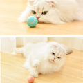 Miniatyrbillede 2 af 3: Cat Automatic Rolling Ball Elektrisk Kattelegetøjsbold Interaktivt Kattelegetøj turkis - Perfet turquoise