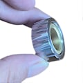 Miniatyrbillede 1 af 5: Motorcykel Dæk Fidget Ring Sjov Stressaflastning Fingerøvelse Rustfrit Stål Spinner Ring EDC Legetøj Børn Voksne Gave-Perfet M