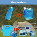 Miniatyrbilde 2 av 5: 4 deler sammenleggbar vanntank, drikkevannstank sammenleggbar (2 x 5 L + 2 x 10 L)- Perfet