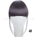 Miniatyrbild 8 av 10: Womens Neat Bang Fringe Extensions Peruk Spets Hår Ornament - Perfet 613#