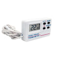 Miniatyrbillede 1 af 4: Digitalt Køleskabstermometer Indendørs Udendørs Frysertermometer med 2 Sensorer og Alarm - Perfekt