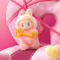Miniatyrbillede 6 af 8: 2025 Ny 3.0 Labub Plysdukke Nøglering Tredje Generations Blind Box - Perfet A6