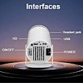 Miniatyrbillede 5 af 5: 5G 4K Projektor Smart HD WiFi Bluetooth HDMI USB IOS/Android Hjemmekino - Perfekt