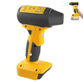 Miniatyrbild 2 av 5: Handhållen våldsam fläkt för vindhastighet, kompatibel med DeWalt 18V batteri - Perfekt