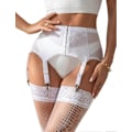 Miniatyrbild 1 av 4: Dam Garterbälte Plus Size Spets Garter och 6 Metallklämmor Justerbara Underkläder Garter Hängslen Underkläder Midje Garter Garter Set-Perfet White M