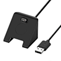 Miniatyrbilde 1 av 5: Laderkabeldokk for Garmin-venu/2/2s/sq Bærbar ladekabeldokk Strømkabel Lad-Perfet Triangular charger