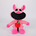 Miniatyrbillede 2 af 5: Poppy Playtime Huggy Wuggy Catnap Plys Smilende Critters Legetøj Dukke Børnegaver-Perfekt Picky Piggy 25cm