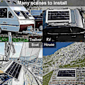 Miniatyrbild 5 av 5: 30W 12V Solpanel Kit - 30 Watt 12 Volt Off-Grid System med 60A Regulator, Solpanel System-Perfekt