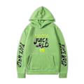 Miniatyrbilde 1 av 5: Rapper Juice Wrld 999 O-Neck Genser Menn/Kvinner Mote Langermet Vår Høst Hettegensere Genser Hip hop topper Pullover-Perfet Green 3XL