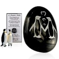 Miniatyrbillede 3 af 5: Penguin Pebbles Lille Lomme Penguin Klem, Graveret Mini Penguin Pebbles Souvenir Sten - Perfekt L