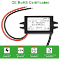 Pikkukuva 5 / 5: 1 kpl Vedenkestävä 12V - 5V 3A Muuntaja, Type C USB C DC-DC Alaspäin Moduuli Virtalähde Yhteensopiva Raspberry Pi 4:n, Matkapuhelimen, Auton kanssa - Täydellinen