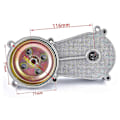 Miniatyrbilde 3 av 5: Tungt girreduksjonsboks clutch erstatning kompatibel med 47Cc 49Cc 2-takts T8F 11T 13T 14T 17T-Perfekt