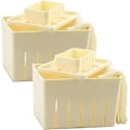 Miniatyrbillede 1 af 4: Tofu form (2 STK) Plast DIY Hjemmelavet Tofu Maker form-Perfet