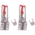 Miniatyrbild 1 av 3: 2-pack 2000lbs Kapacitet Tungt Arbetsjusterbar Spännstift U-bult Självspärrande Vredspännare-Perfekt