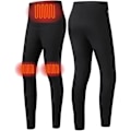 Miniatyrbilde 1 av 5: Oppvarmet termisk undertøy, USB elektrisk oppvarmet termisk langarmet T-skjorte supermyk baselag termisk topp - Perfekt Trousers XL