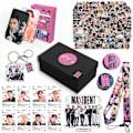 Miniatyrbillede 1 af 5: Stray Kids New Album Maxident gaveæskesæt Kpop Merchandise Photocards Nøgleringe-nøglering gaver til Skz Fans - Perfet A