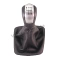 Miniatyrbild 5 av 6: För Skoda Octavia A5 MK2 1Z5 Sedan & Combi 2004 2005 2006 2007 2008 Bil 5/6-växlad Växelspaksknopp Med Läderstart- - Perfet 5 speed