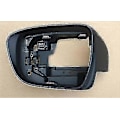 Miniatyrbild 2 av 5: Vänster Höger Uppvärmd Spegelglasram Spegelkåpa Blinkers Ljus Kompatibel med Nissan Qashqai X-trail Murano Rogue Pathfinder 2014-2020-Perfet Frame Left