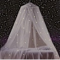 Miniatyrbillede 1 af 4: Fluorescerende Stjerne Sengehimmel Gløder I Mørket, Fantastisk Gave - Perfekt