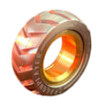 Miniatyrbillede 1 af 5: Motorcykel Dæk Fidget Ring Sjov Stressaflastning Fingerøvelse Rustfrit Stål Spinner Ring EDC Legetøj Børn Voksne Gave-Perfet E