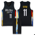 Miniatyrbilde 2 av 2: NBA Basketball Uniform BKN 21 City Edition-drakt - nr. 11 Irving - Perfet 2XL (170-175cm)