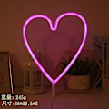 Miniatyrbillede 1 af 5: LED neon lys farverige regnbue neon lys til værelse hjem fest bryllup dekoration julegave neon lys-Perfet Heart 2