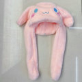 Miniatyrbilde 3 av 5: Søt Sanrio-hatt Cinnamoroll-tilbehør Kawaii Hold Varme Fortykning Plysjhette Ører Move Anime myke leker til jenter Gave - Perfet 3