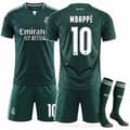 2627 Real Madrid udebanetrøje til børn/voksne, nummer 10, Mbappe Nr 10 Mbappe 24