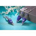 Miniatyrbillede 6 af 6: Chakra Crystal Pendulum Crystal Points Ædelsten Sekskantet Reiki Healing - Perfet