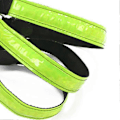 Miniatyrbilde 2 av 5: LED Hestebrystplate Krage Sele Høy Synlighet Sele Lys Webbing - Perfekt Green