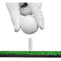 Pikkukuva 4 / 5: Golf-harjoittelutiit, 6 kpl, magneettitiit ja kumitiit harjoittelualueille ja -matoille - Täydellinen