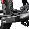 Miniatyrbilde 4 av 5: Bil Tak Sykkel Bakhjulsstativ Hurtigutløser Takstativ Aluminium Legering MTB Sykkel Oppreist Fast Brakett med Komplett Tilbehør - Perfekt