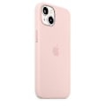Miniatyrbillede 2 af 3: Silikone Etui med Magsafe Kompatibel med Iphone 13 Mini Telefon Etui - Perfekt Chalk Pink