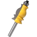 Miniatyrbillede 1 af 5: 8 mm slidsskærer til arkitektonisk træskærer Fishtail Cutter- Perfet