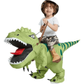 Miniatyrbillede 2 af 7: Oppusteligt dinosaur kostume, sjovt Halloween kostume til børn - Perfet 100-125CM